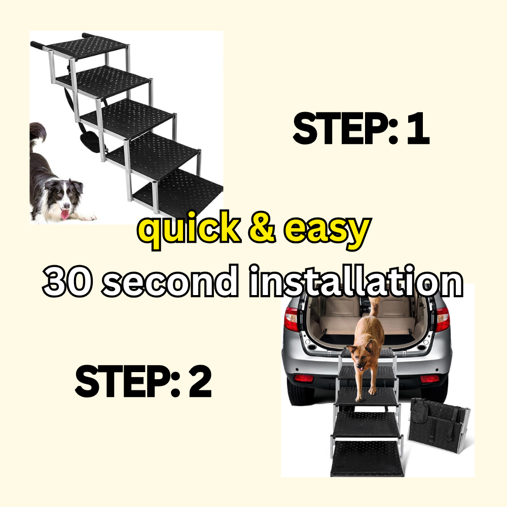 BunkBoost - Foldable Vehicle Entry Steps
